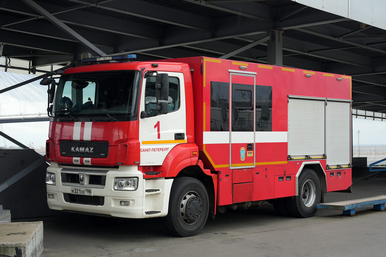 Санкт-Петербург, № К 321 ОЕ 198 — КамАЗ-5325-G5(69)