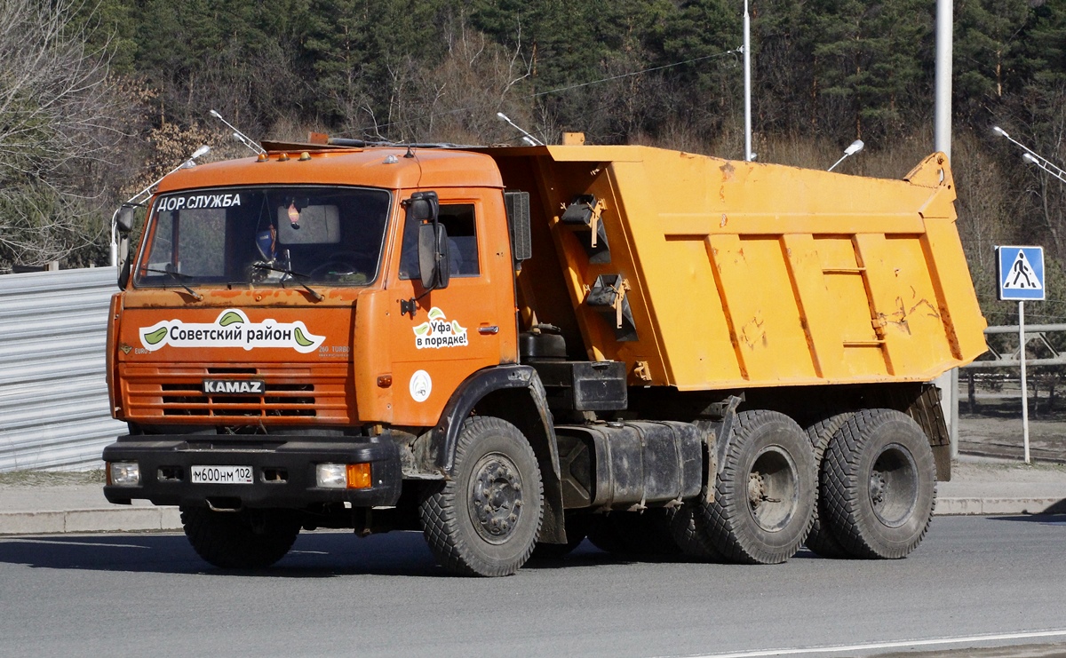 Башкортостан, № М 600 НМ 102 — КамАЗ-65115 [651150]