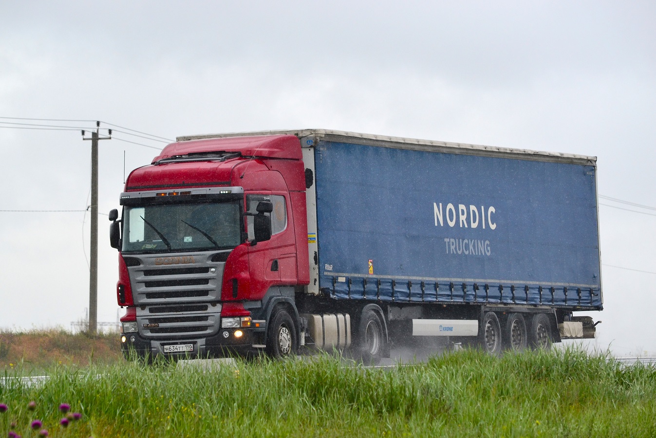 Московская область, № Н 634 ТТ 190 — Scania ('2004) R420