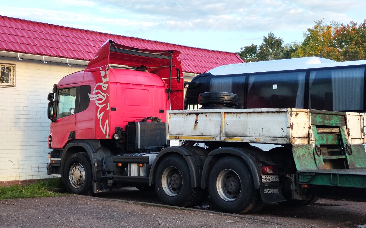 Тверская область, № Н 802 СУ 69 — Scania ('2011) P420