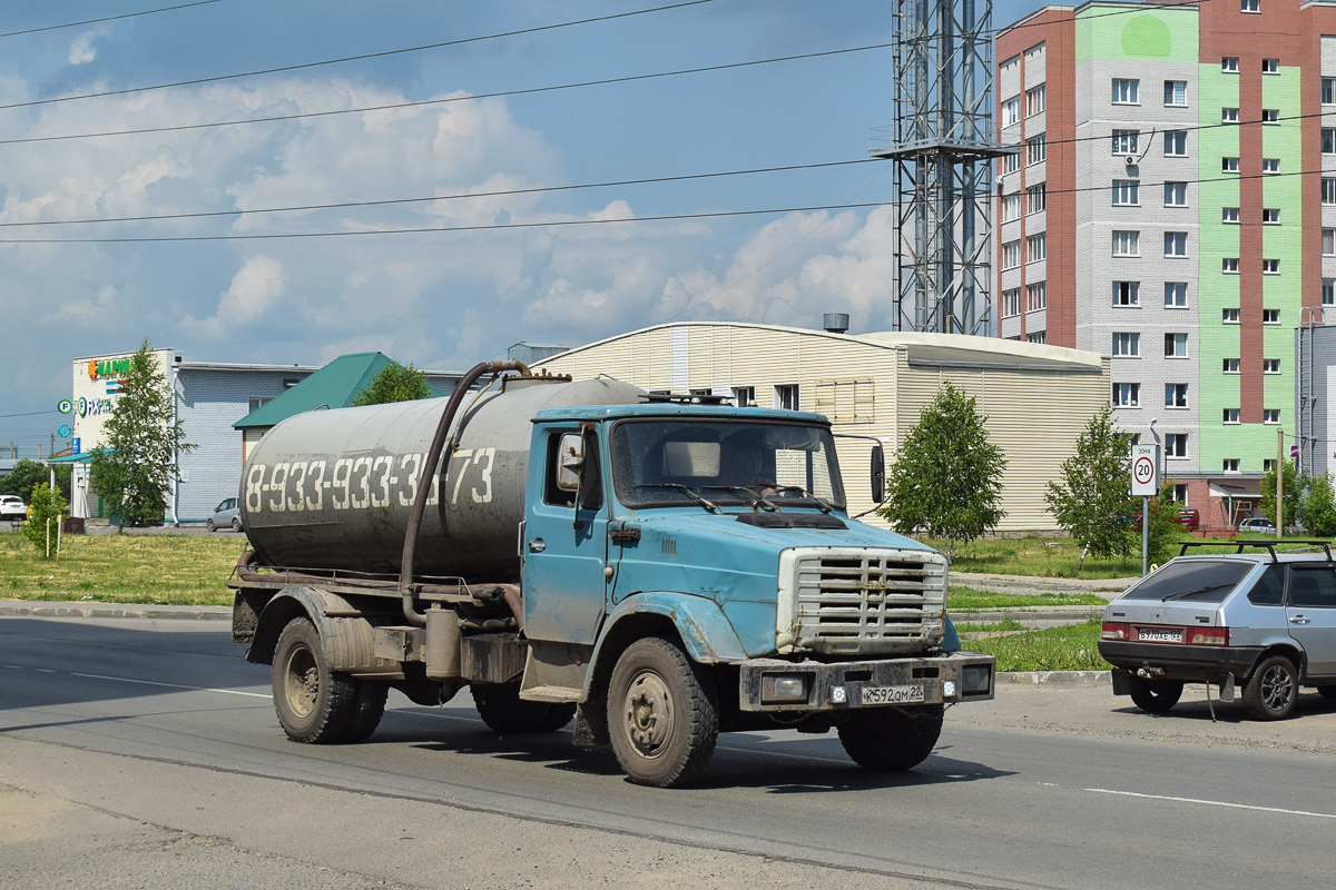 Алтайский край, № К 592 ОМ 22 — ЗИЛ-433100