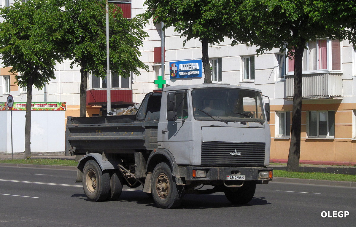 Витебская область, № АМ 2355-2 — МАЗ-5551 (общая модель)