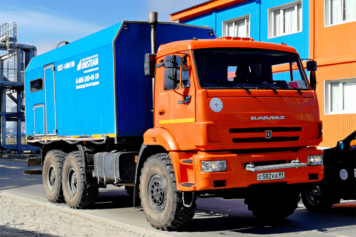 Ямало-Ненецкий автоном.округ, № С 582 КА 89 — КамАЗ-43118-46