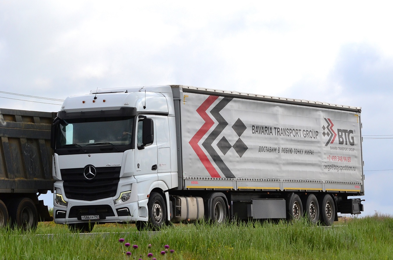 Москва, № Т 586 ТР 797 — Mercedes-Benz Actros ('2018) 1842
