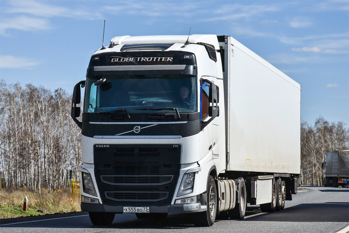 Ульяновская область, № Х 555 ВО 73 — Volvo ('2012) FH.460