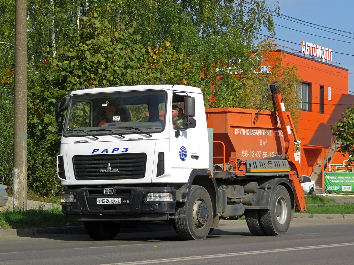 Кировская область, № Т 122 СХ 797 — МАЗ-555025