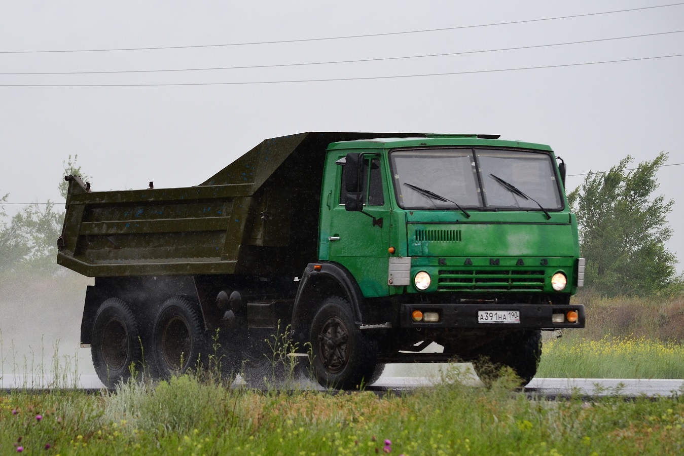 Волгоградская область, № А 391 НА 190 — КамАЗ-5511