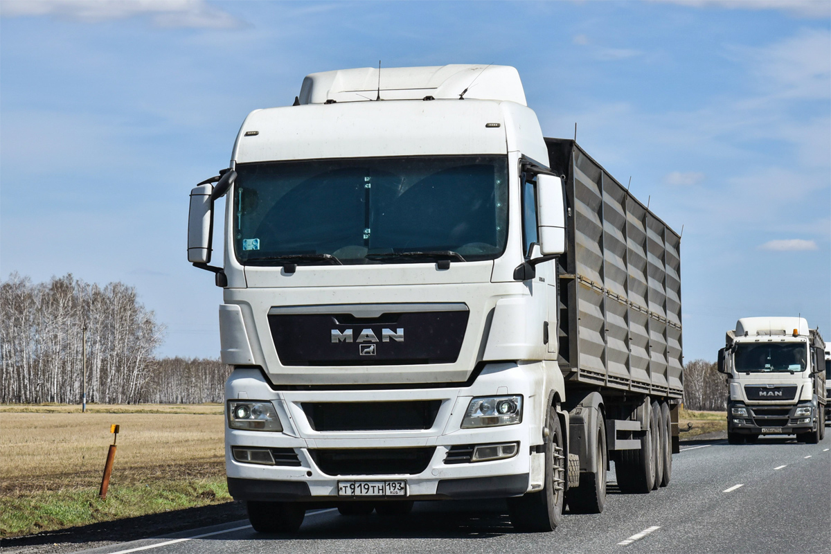 Краснодарский край, № Т 919 ТН 193 — MAN TGX ('2007) 18.440