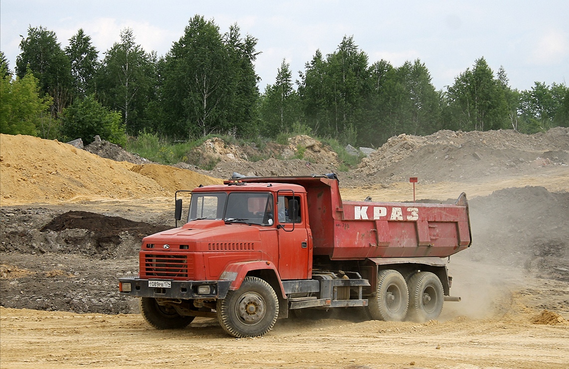 Челябинская область, № Т 089 РВ 174 — КрАЗ-65055