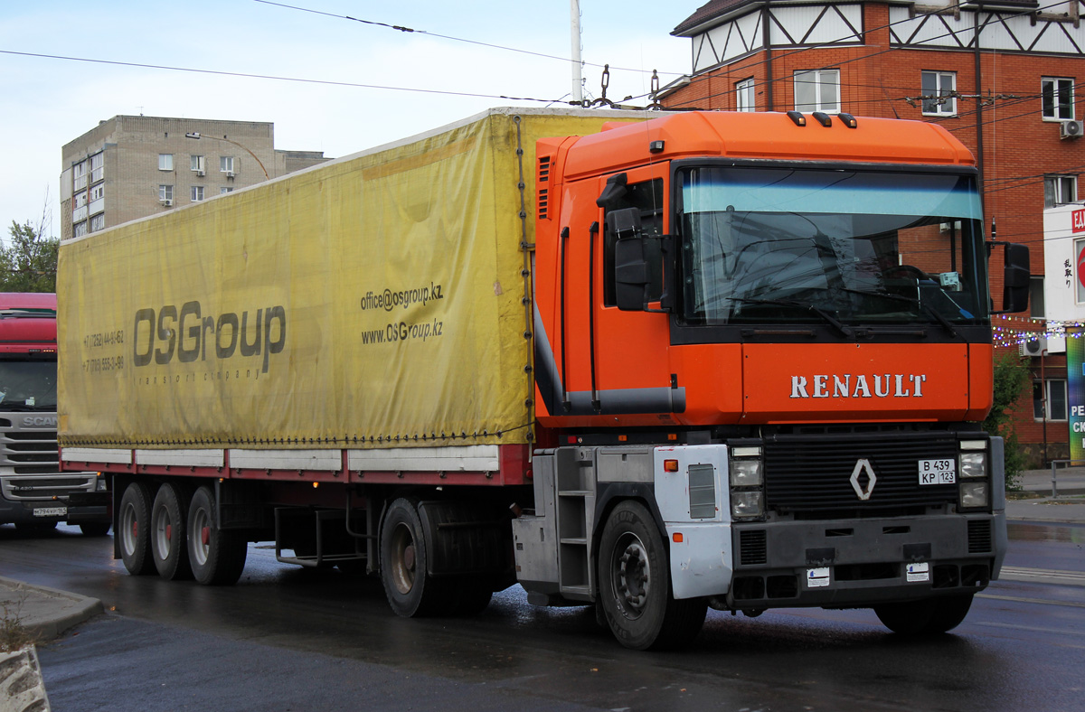 Краснодарский край, № В 439 КР 123 — Renault Magnum AE ('1990)