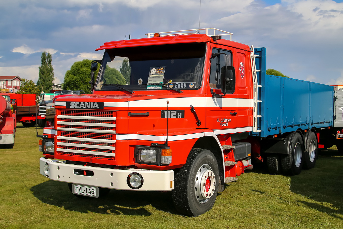 Финляндия, № TVL-145 — Scania (II) T-Series (общ.м); Финляндия — Power Truck Show 2019