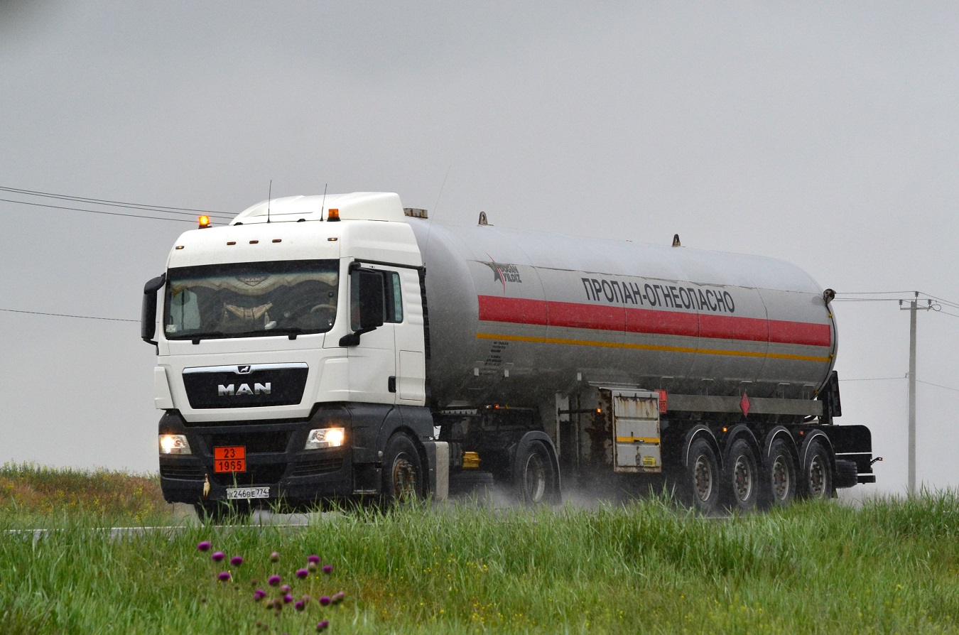 Челябинская область, № Х 246 ВЕ 774 — MAN TGS 18.440