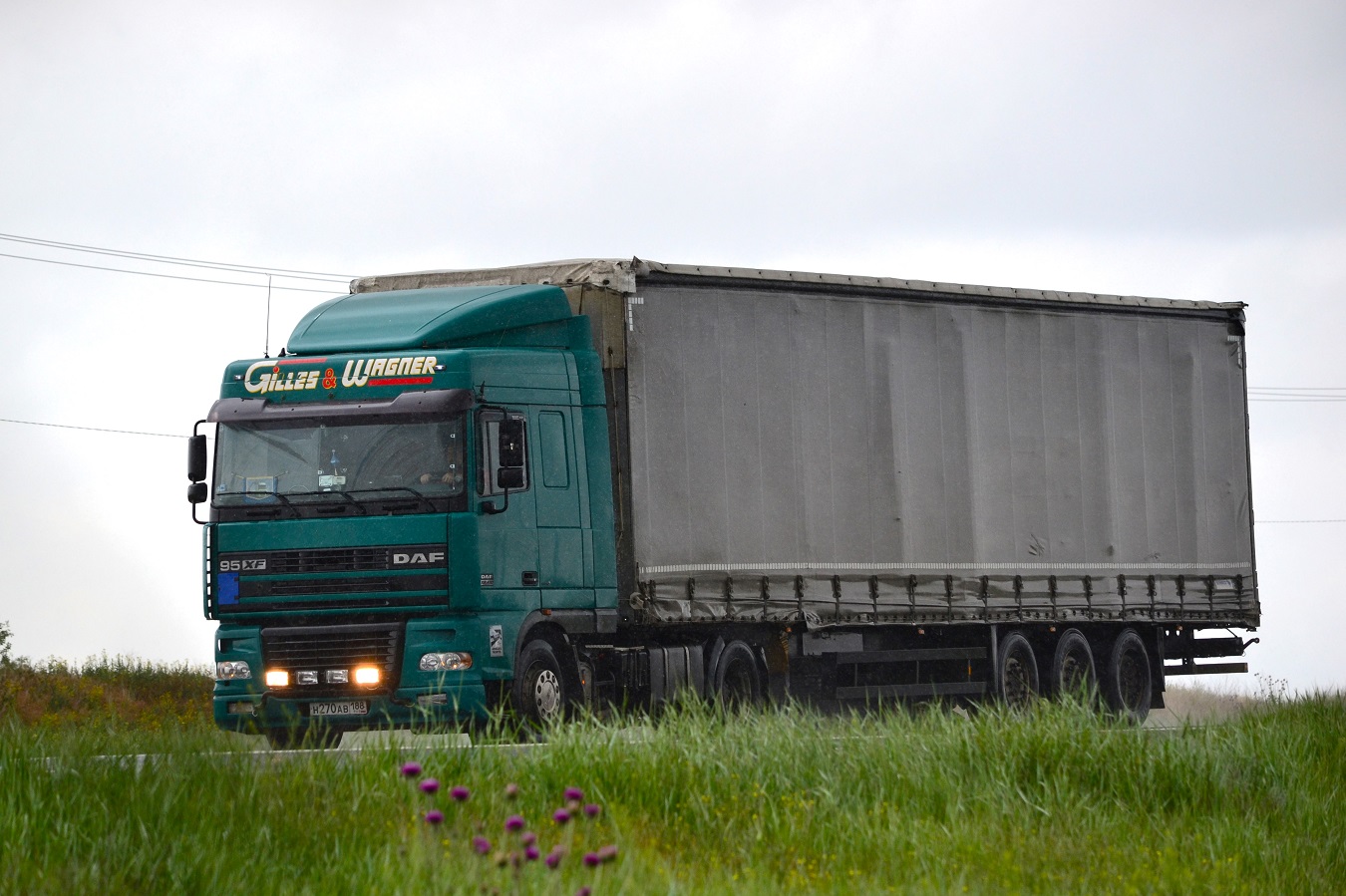 Прочие, Россия / СССР, № Н 270 АВ 188 — DAF 95XF FT