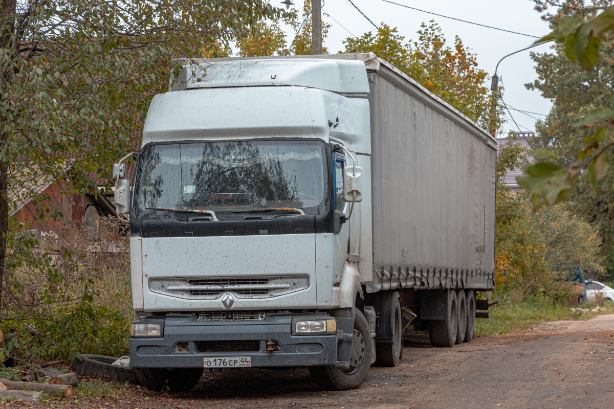 Костромская область, № О 176 СР 44 — Renault Premium ('1996)