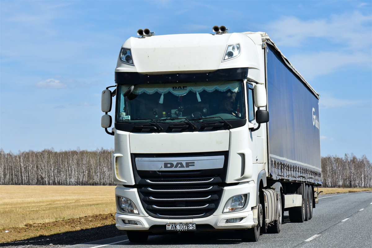 Минская область, № AK 1078-5 — DAF XF Euro6 FT