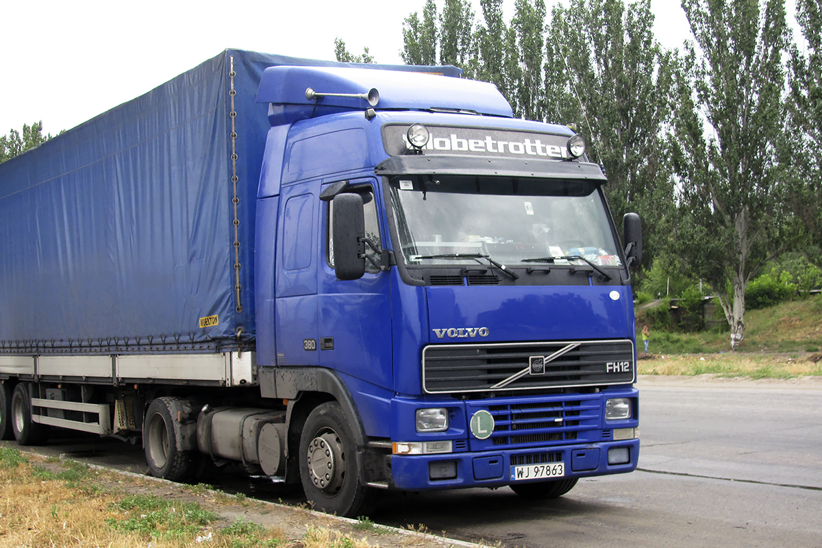 Польша, № WJ 97863 — Volvo ('1993) FH12.380