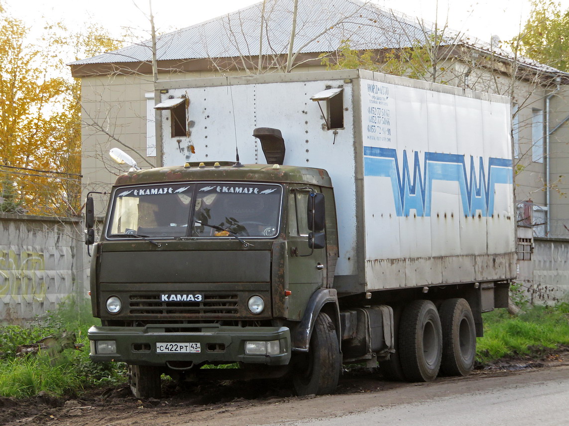 Кировская область, № С 422 РТ 43 — КамАЗ-53212