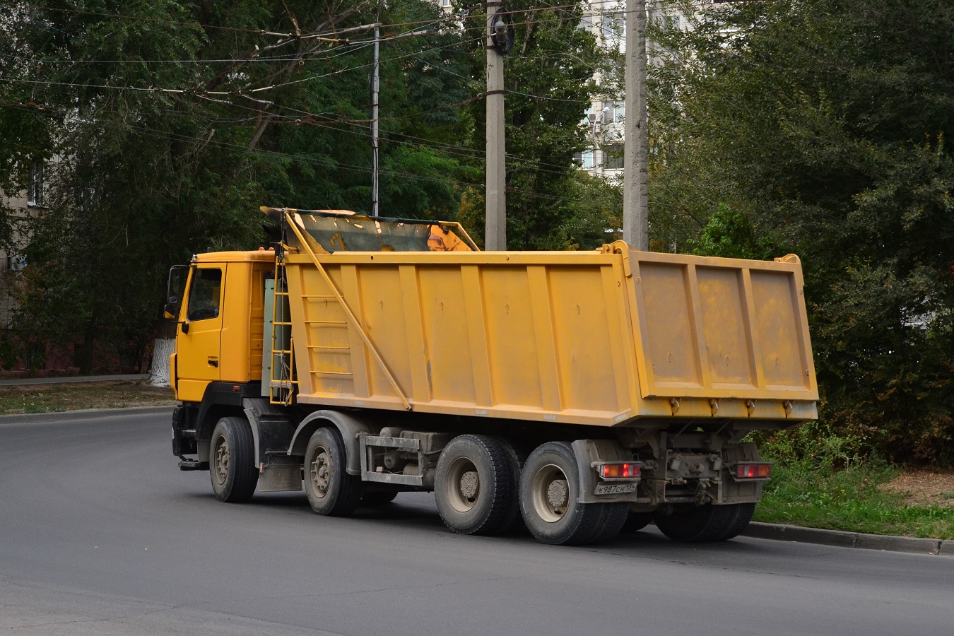 Волгоградская область, № К 987 СН 134 — МАЗ-6516C9