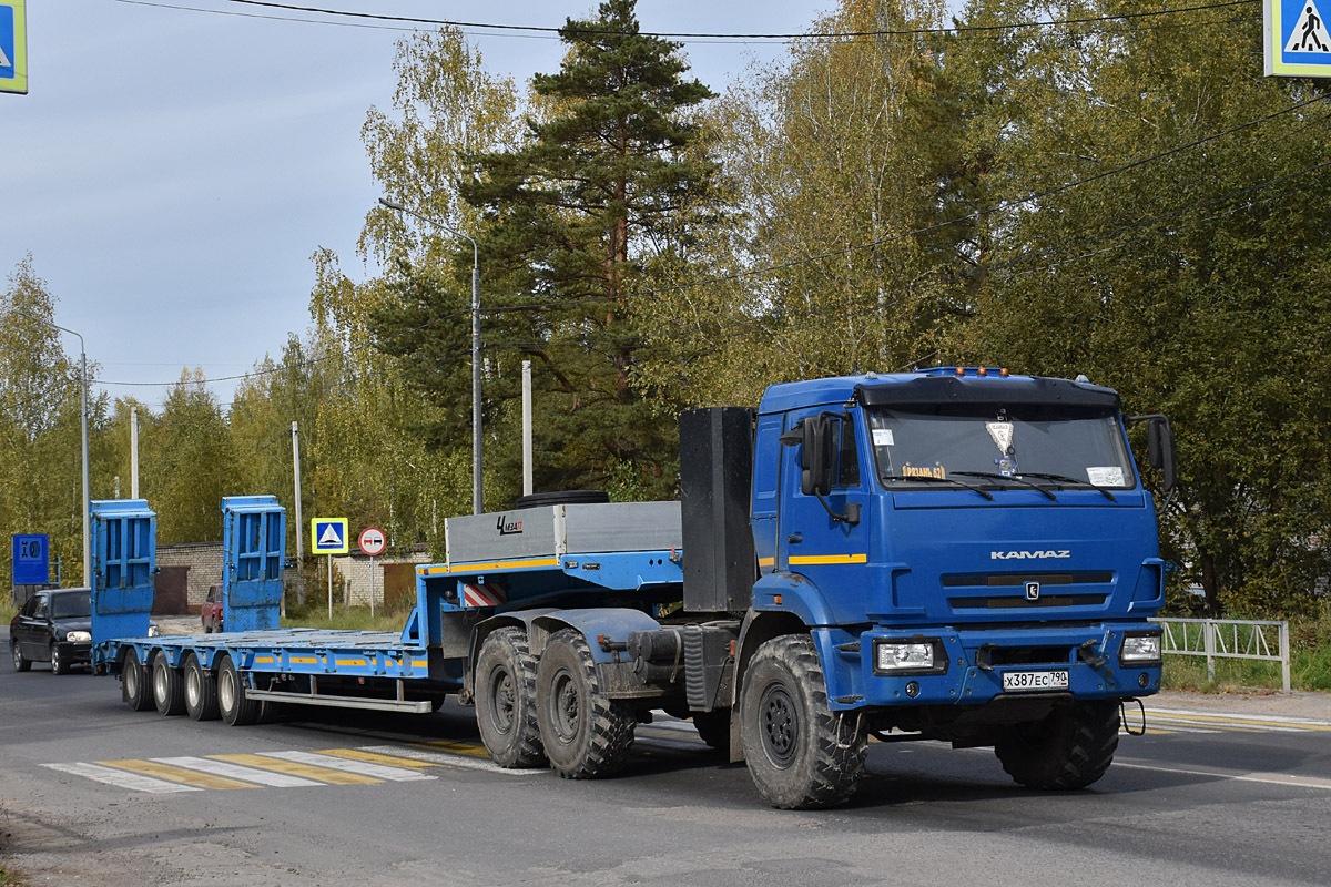 Московская область, № Х 387 ЕС 790 — КамАЗ-53504-50