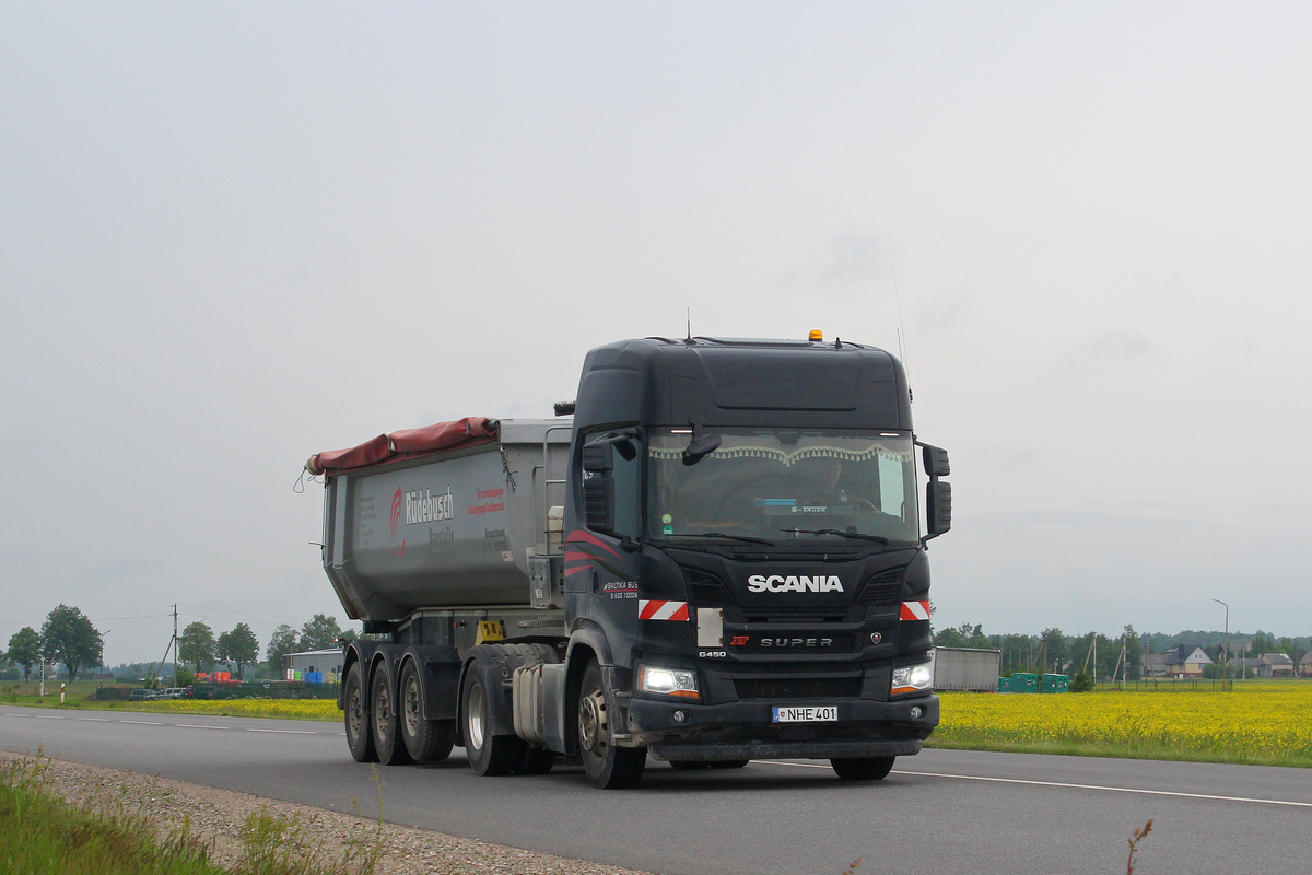 Литва, № NHE 401 — Scania ('2016) G450