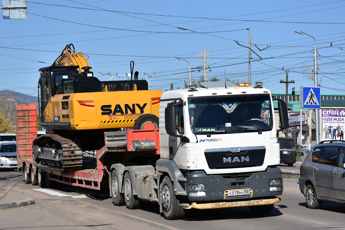 Бурятия, № Х 073 МХ 03 — MAN TGS 33.440