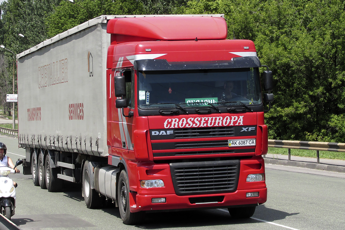 Крым, № АК 6087 СА — DAF XF95 FT