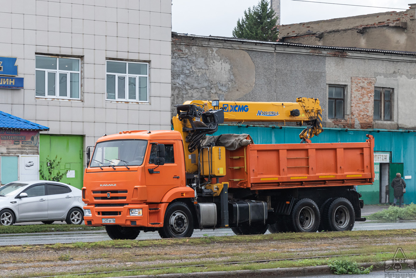 Восточно-Казахстанская область, № 217 BF 16 — КамАЗ-65115 [XWC]