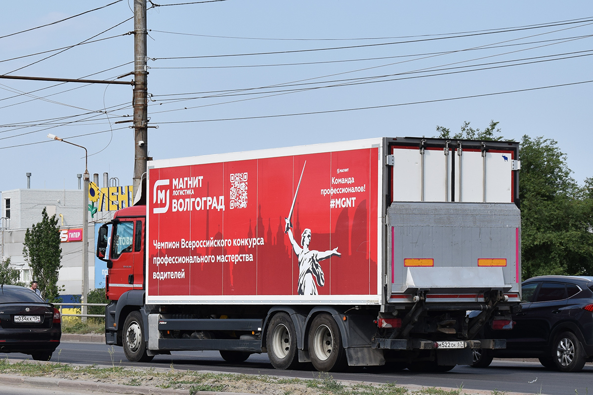 Волгоградская область, № М 522 ОК 67 — MAN TGS 28.360
