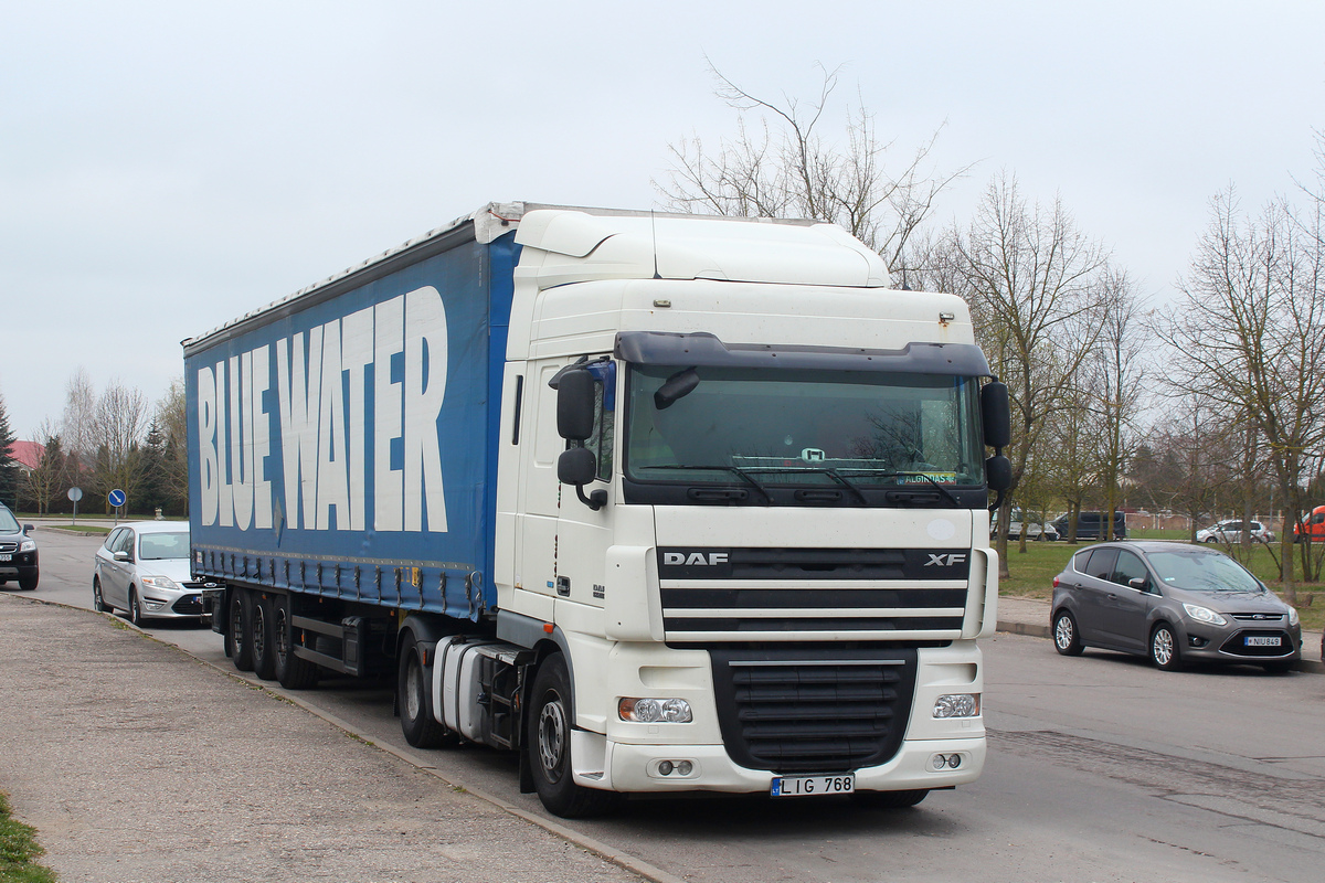 Литва, № LIG 768 — DAF XF105 FT