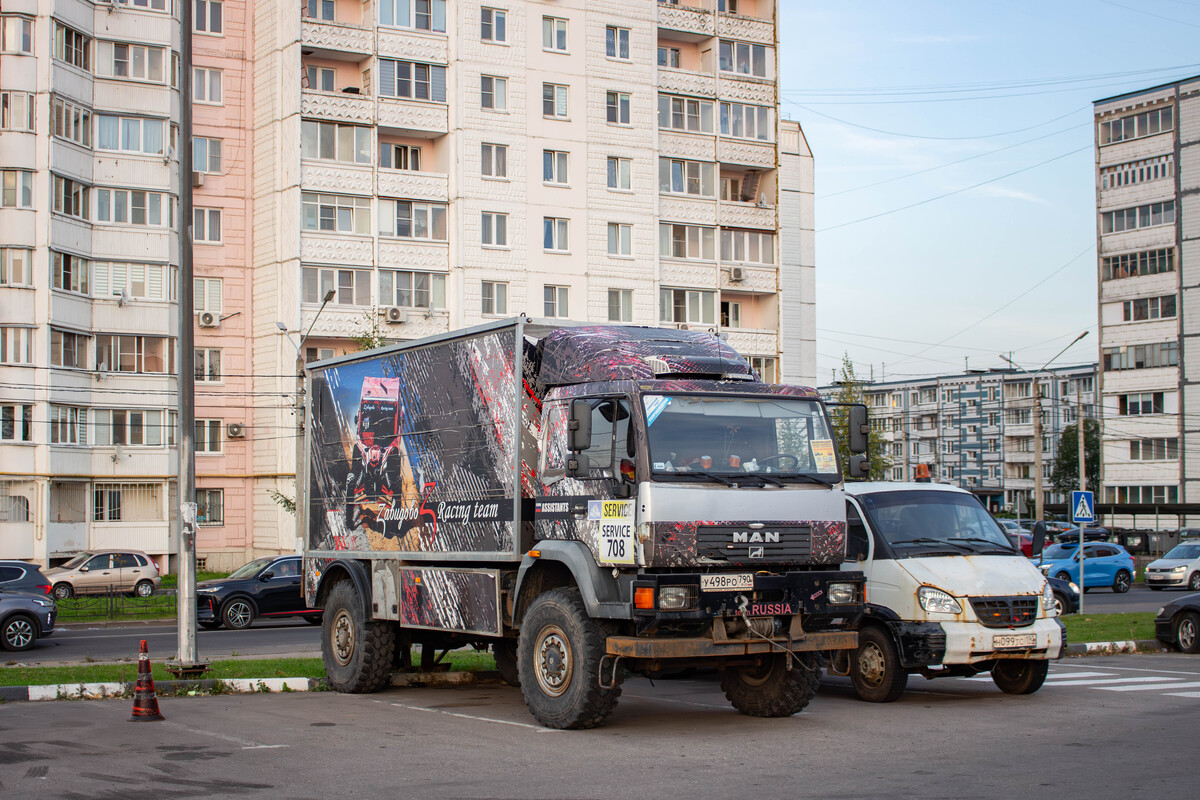 Московская область, № У 498 РО 790 — MAN LE (общая модель)