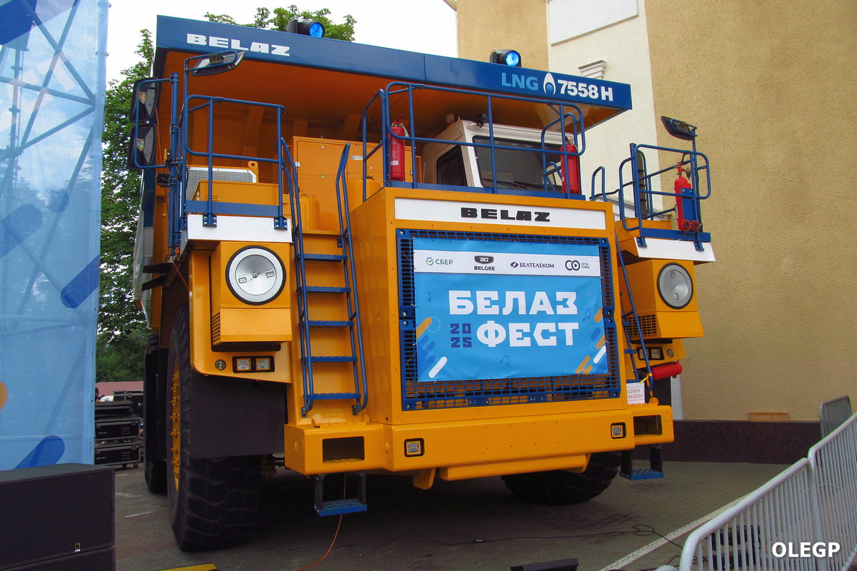 Минская область, № (BY-5) Б/Н 0161 — БелАЗ-7558; Минская область — Новая техника ОАО БелАЗ; Минская область — Автомобили без номеров; Минская область — Новые автомобили