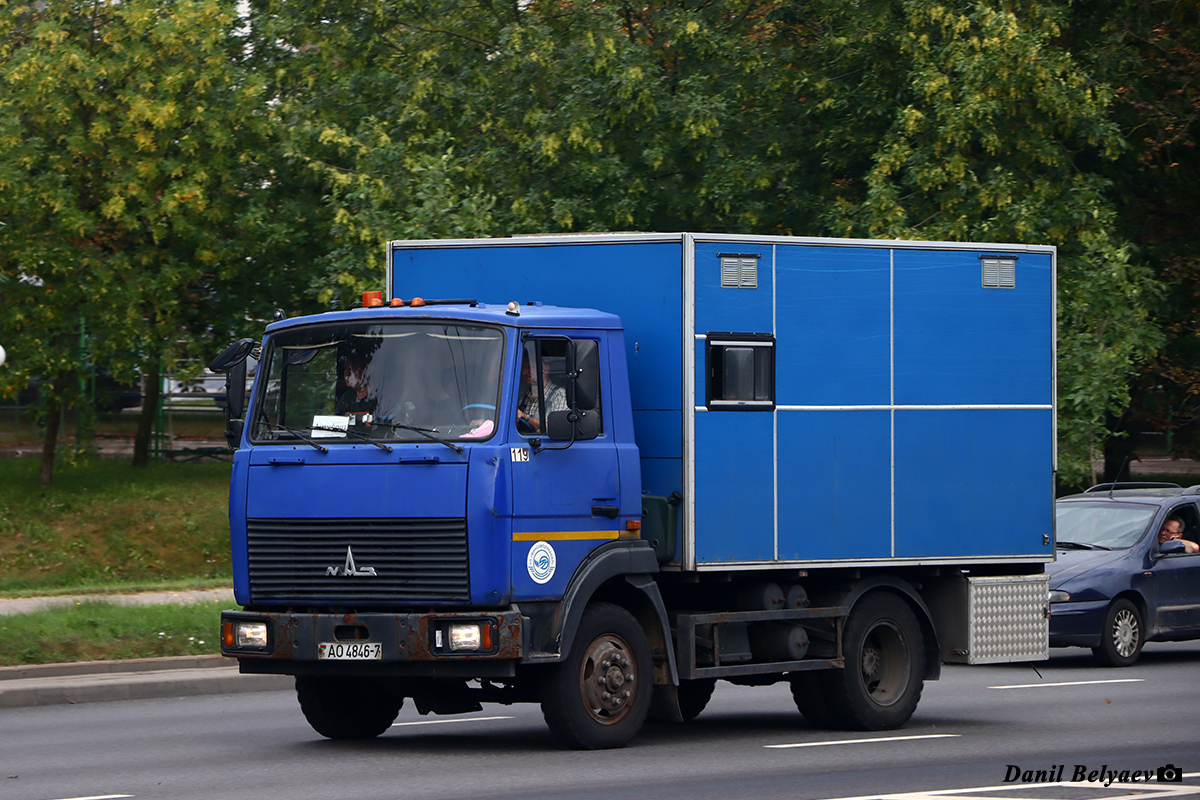Минск, № 119 — МАЗ-4570 (общая модель)