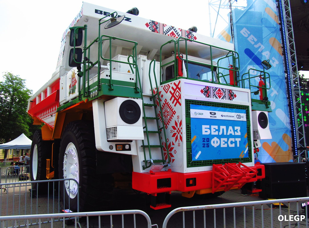 Минская область, № (BY-5) Б/Н 0110 — БелАЗ-7558; Минская область — Новая техника ОАО БелАЗ; Минская область — Автомобили без номеров; Минская область — Новые автомобили