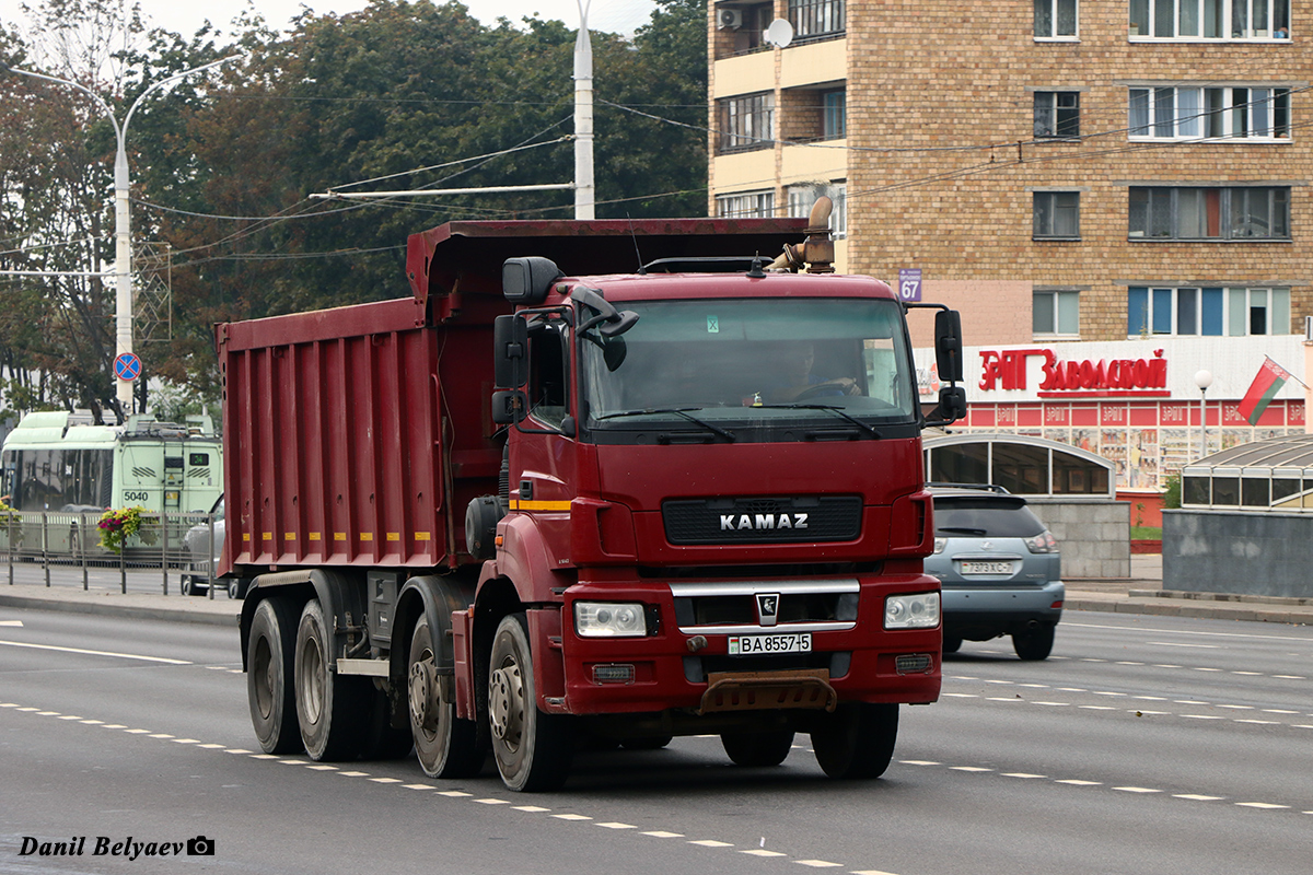Минская область, № ВА 8557-5 — КамАЗ (общая модель)