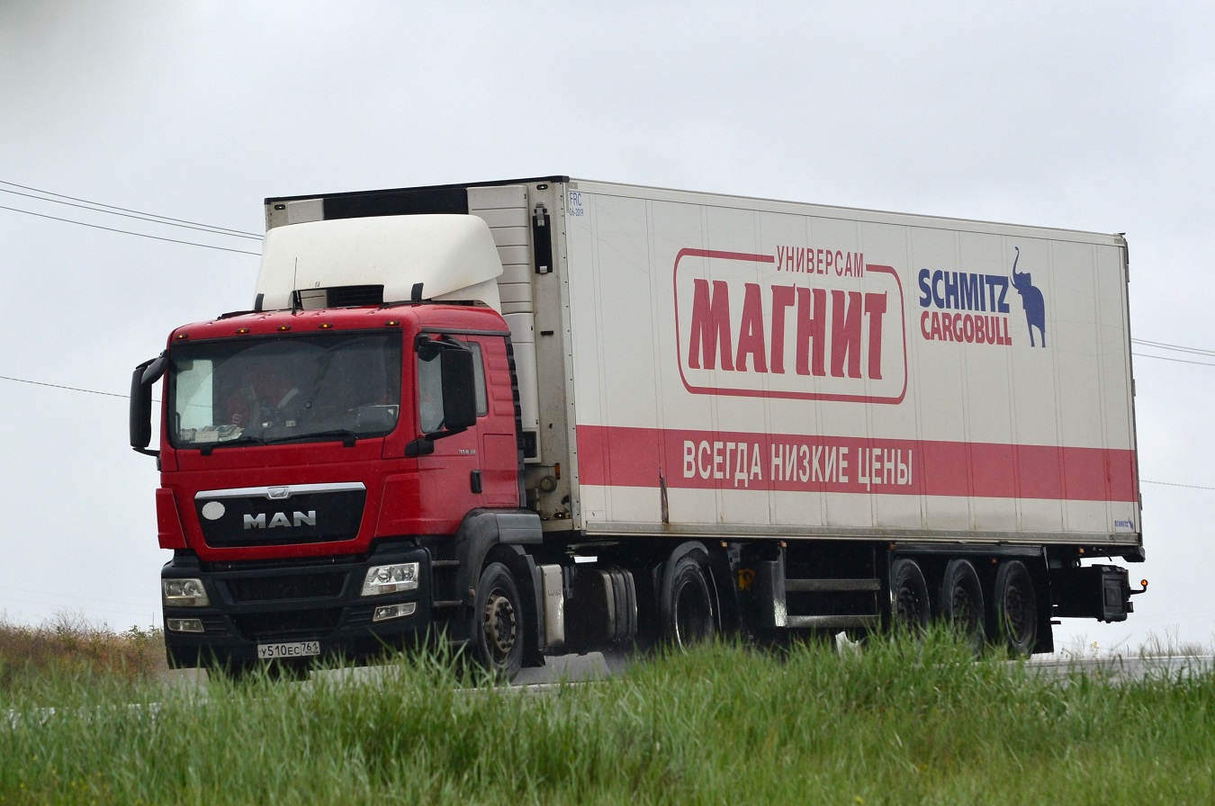 Волгоградская область, № У 510 ЕС 761 — MAN TGS 18.360