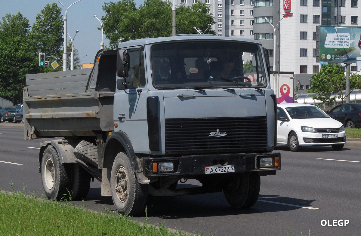 Минск, № АХ 7222-7 — МАЗ-5551 (общая модель)