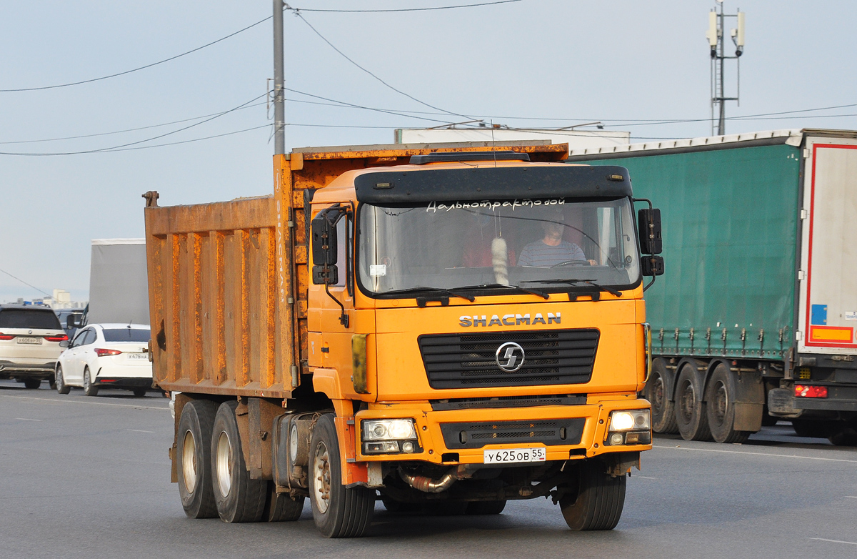 Омская область, № У 625 ОВ 55 — Shaanxi Shacman F2000 SX325x