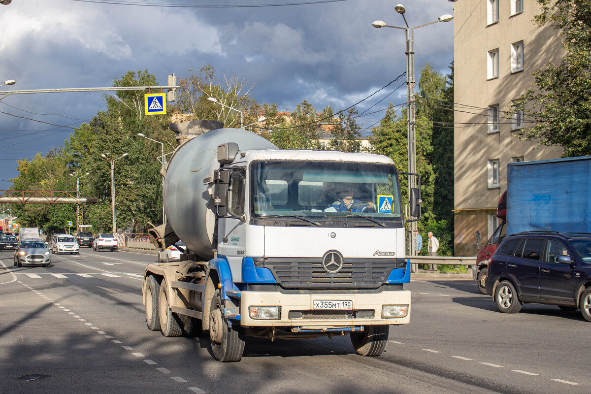 Московская область, № Х 355 МТ 190 — Mercedes-Benz Atego 2628