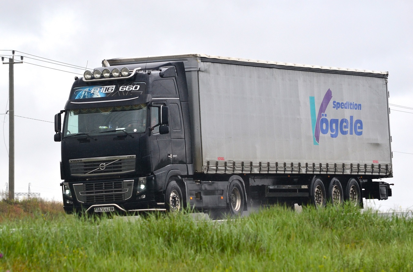 Туркменистан, № DA 3442 BN — Volvo ('2008) FH16.600
