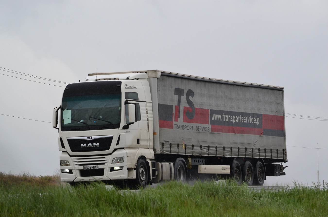 Узбекистан, № 80 976 MBA — MAN TGX ('2016) (Общая модель)