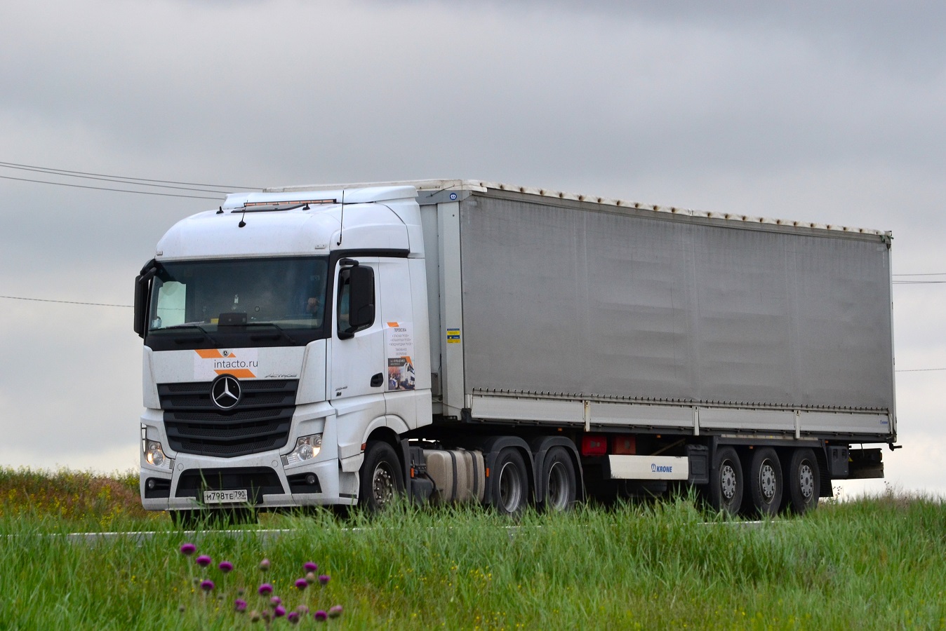 Московская область, № М 798 ТЕ 790 — Mercedes-Benz Actros ('2022) [LRD]
