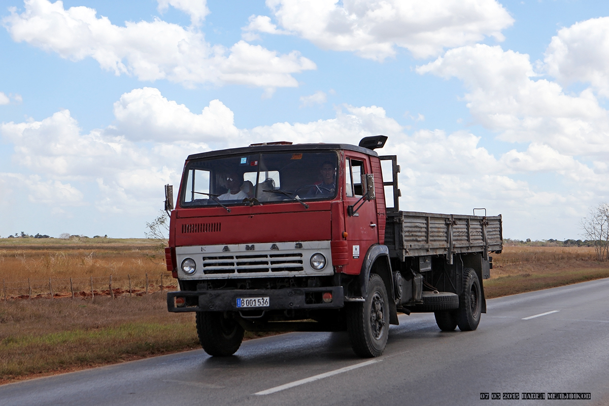 Куба, № B 001 536 — КамАЗ-5325 [532500]
