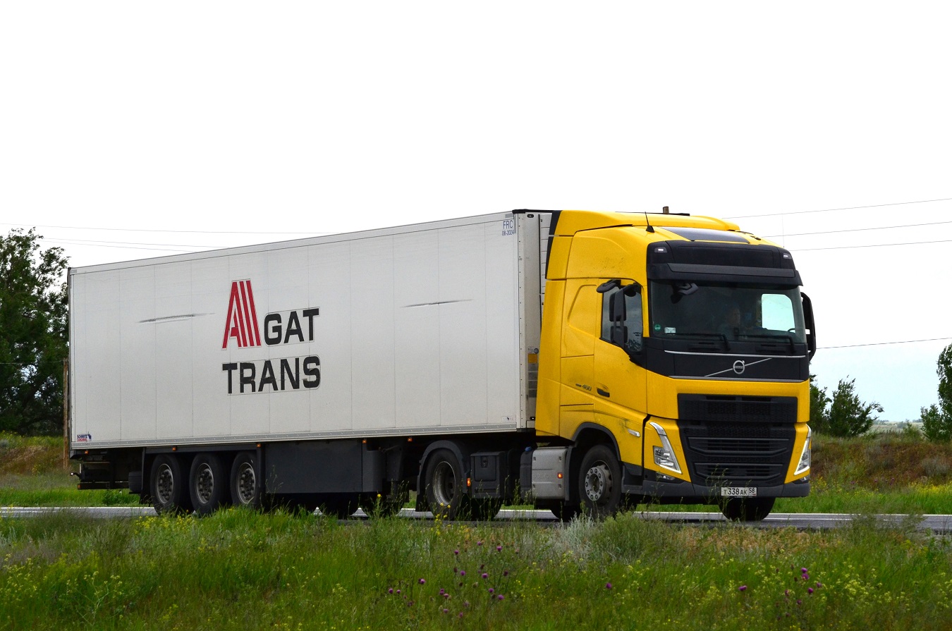Пензенская область, № Т 338 АК 58 — Volvo ('2020) FH.460
