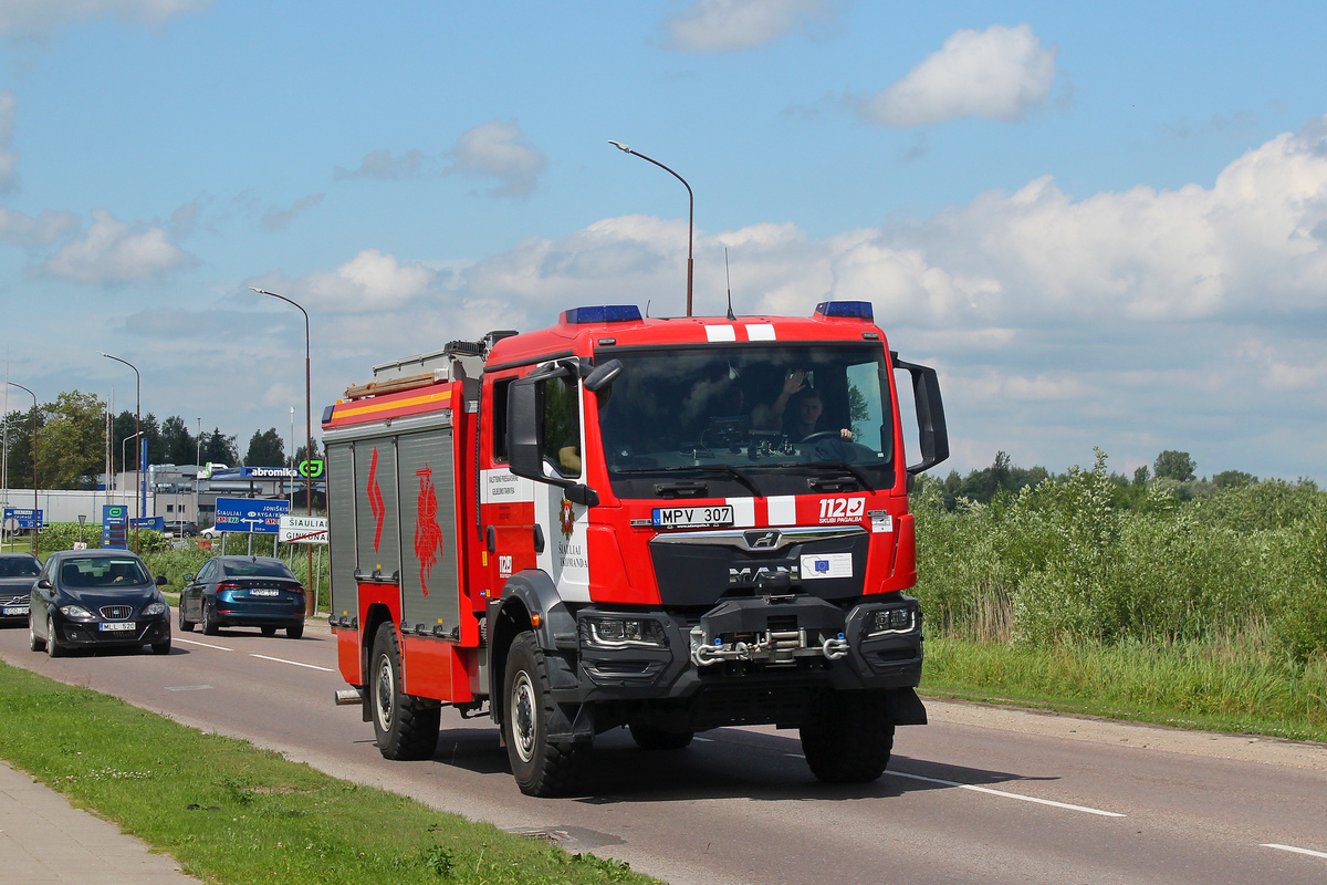 Литва, № MPV 307 — MAN TGM (общая модель)