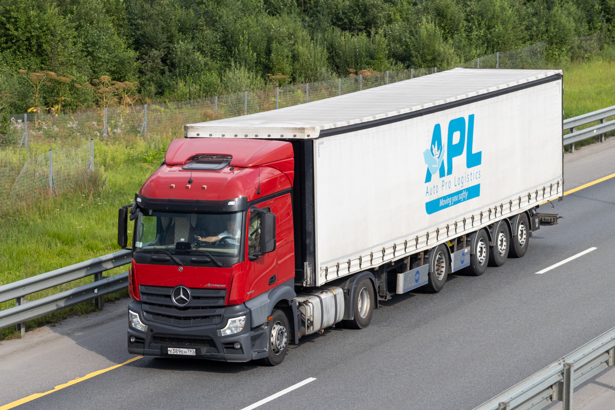 Москва, № Х 389 ЕН 797 — Mercedes-Benz Actros '18 1842 [Z9M]