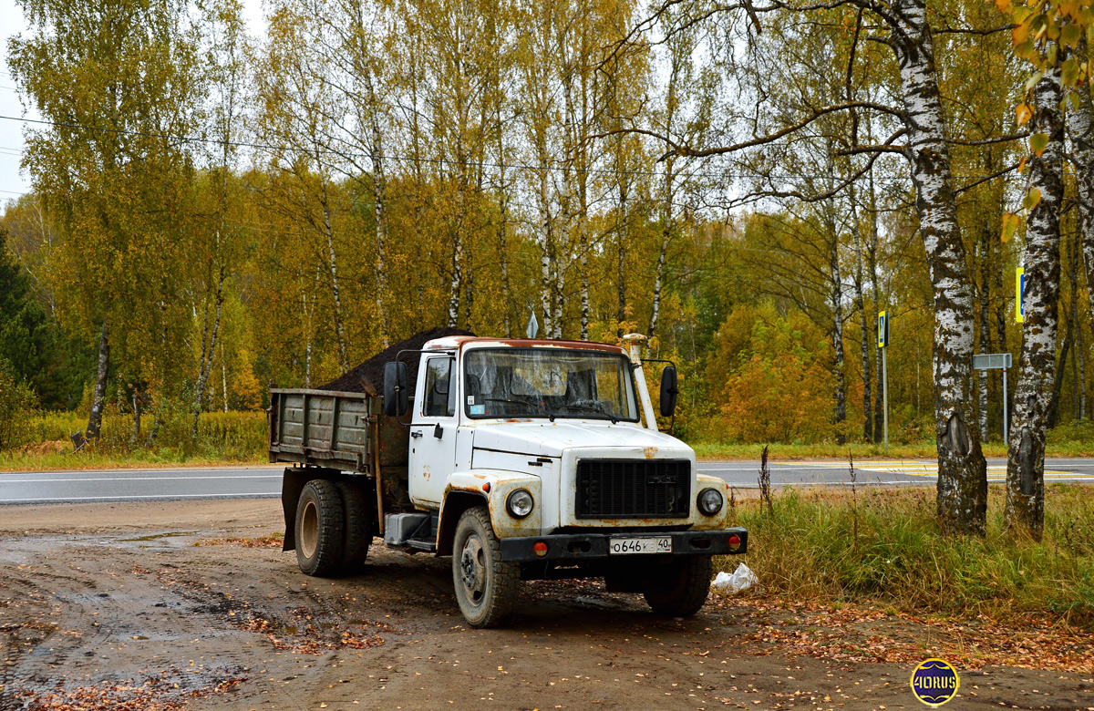Калужская область, № О 646 КВ 40 — ГАЗ-3309