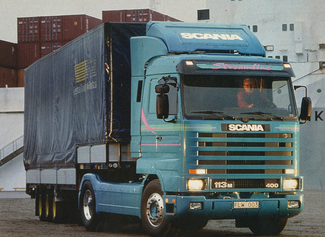 Швеция, № FLW 003 — Scania (III) R113M; Швеция — Исторические фотографии (Автомобили)
