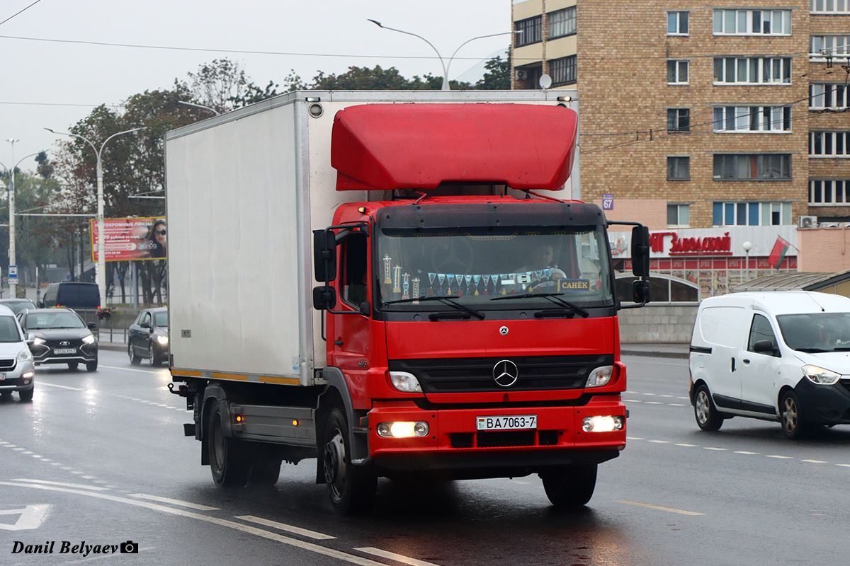 Минск, № ВА 7063-7 — Mercedes-Benz Atego (общ.м)