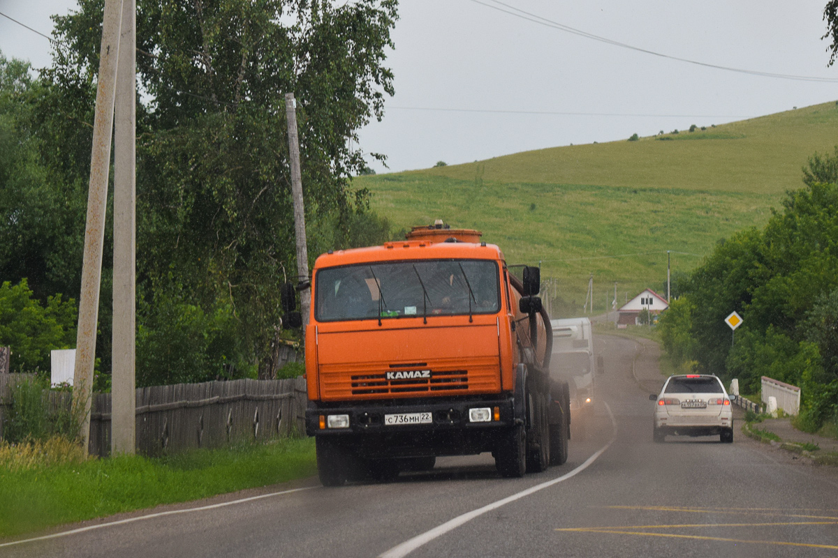 Алтайский край, № С 736 МН 22 — КамАЗ-5410
