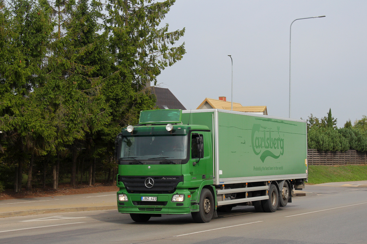 Литва, № JBZ 423 — Mercedes-Benz Actros ('2003) 2536
